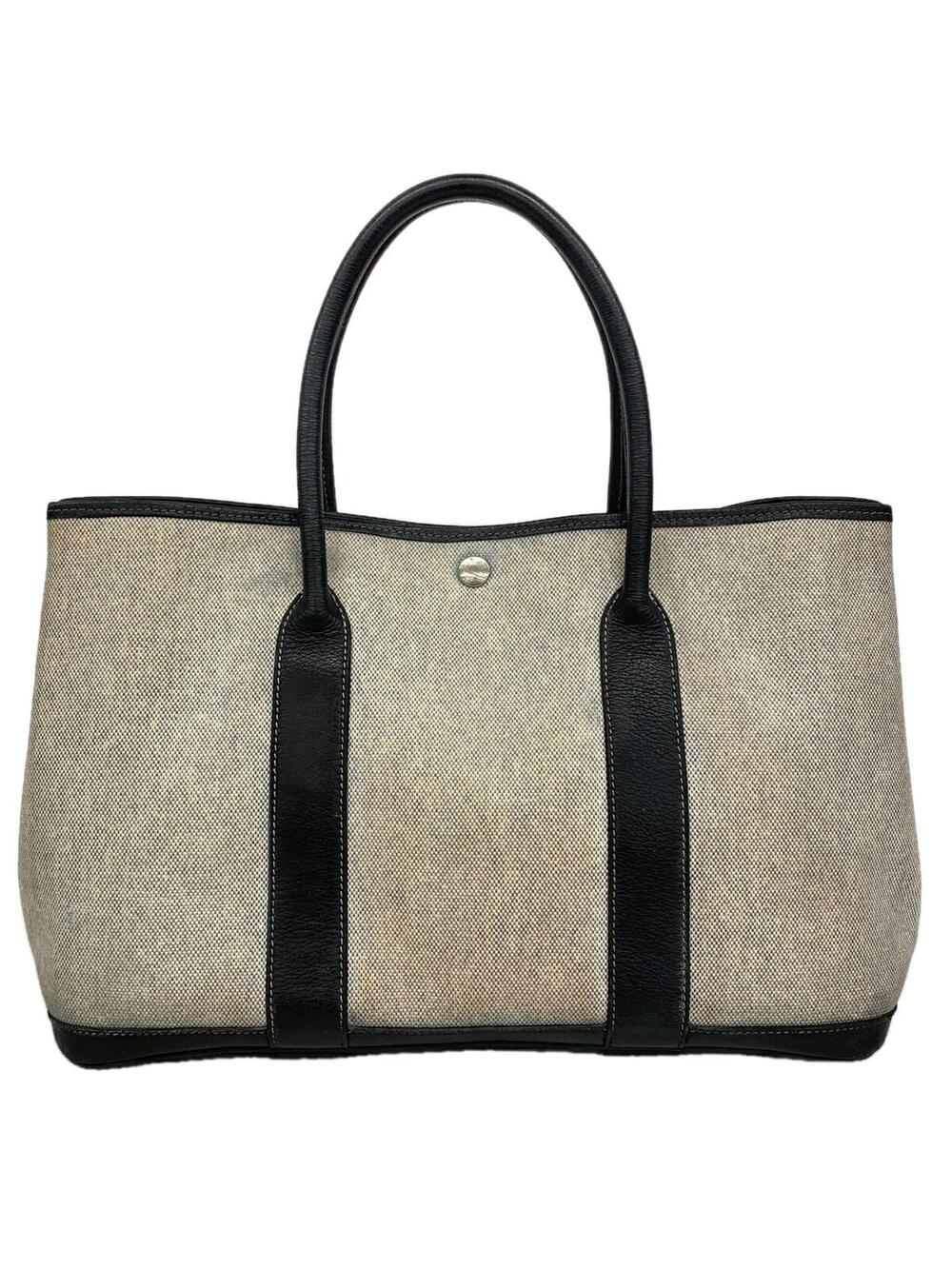 Hermes Garden Party Tote Toile And #341918H15B